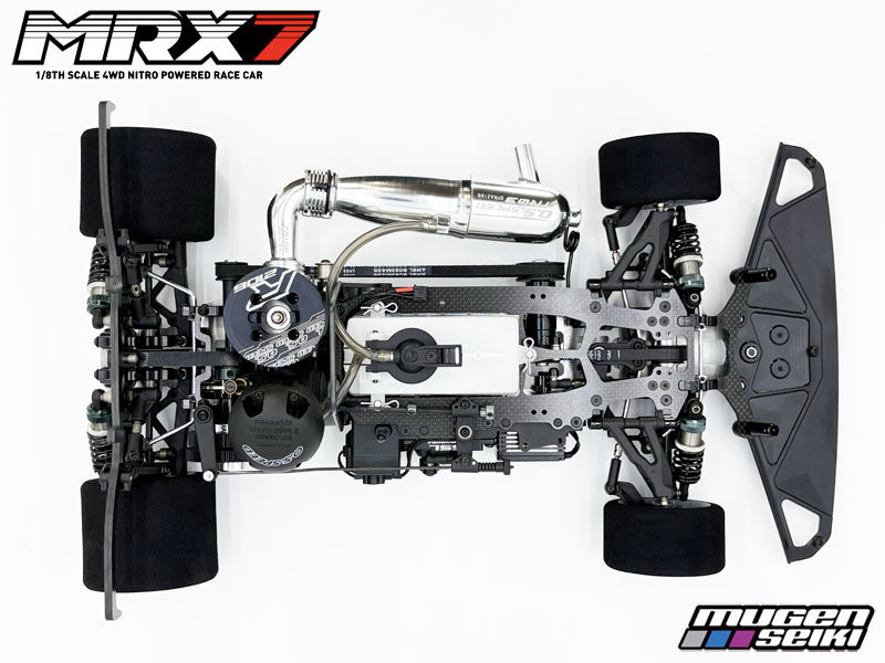 Mugen Seiki MTC-3 1:10 Touring Car - 1.5 mm aluminium chassis